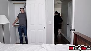 Does Naughty Stepsis Ms Faris Beg for Stepbro's Cock in Her Shaved Pussy?