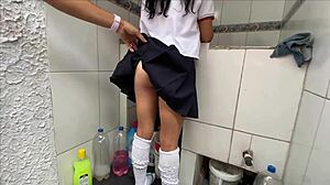 Stepdad wait gotta wash my panties first