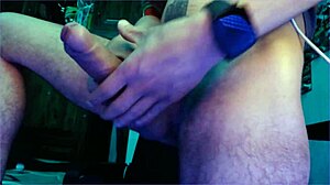 thick long cock unloads massive cumshot in extreme closeup detail