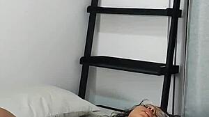 Chapina Viral Caliente Fingers Orgasm with Vibrador in Lingerie Bedroom Solo