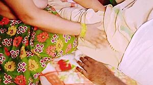 want this indian maid's big tits bouncing in saree during dirty bedroom fuck talk?