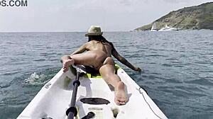i'm naughty monika fox fingering myself to squirt on sea kayak