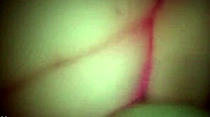 Fat BBW in pink fishnets stuffed full with hot creampie!