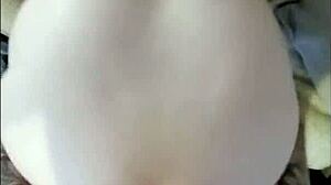 😍 asian shemale lexa throats wolfdaddy's cock then rides bareback to creampie! 🐺💦