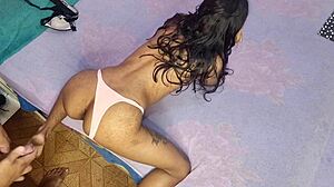 Leo Ogro Pounds Petite Latina Slut's Skinny Ass in Anal Domination