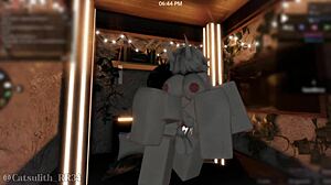 After playing around i finally get close to this hot demon girl part 3