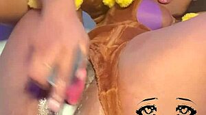 Lopunny cosplay pussy squirts wet after horny missionary fuck