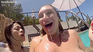 underwater anal fuck toyboy stretches her ass?