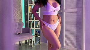 OMG, your stepmom Agatha Dolly catches you stealing her panties!