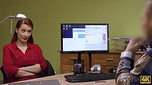 i needed loan4k cash bad so my big tits czech teen pussy got fucked hard for money