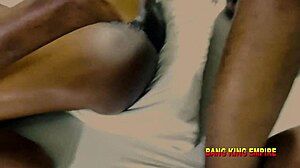 big dick king pounds sex-crazed lagos babe hard at home