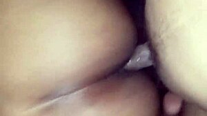 Fucking big booty ebony milf doggystyle