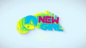 Chic natural brunette teen pounded hard during modeling casting audition on sofa