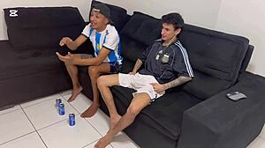 i couldn't hold back from my teasing gay friend's tight ass anymore