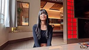 luna legendary struts her big ass and tits in qrozne's wild casting ep02 free scene