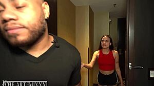 Lola's Whoredash Tip Features Bent Over Big Ass Latina Taking BBC Deep in Dorm