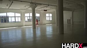 anna claire clouds endures deep anal in tight latex as her ass stretches wide