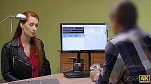 i needed loan4k cash bad so my big tits czech teen pussy got fucked hard for money