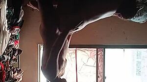 Neighbor Latina Big Ass Pussy Torments Huge Cock Closeup Dripping Wet