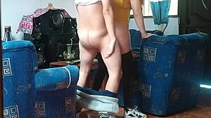 Spying Stepsis Fucked By Boyfriend!