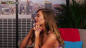 classy redhead milf dominas in heels and stockings group jerk natural tits cock