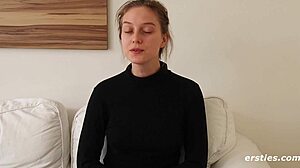 i watch luca fingering her petite natural tits body to orgasm in bright sunlight close up