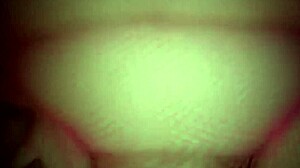 Fat BBW in pink fishnets stuffed full with hot creampie!