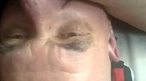 amateur senior couple swaps licks in steamy 69 pov pose