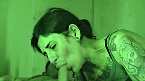 autumn sunshine worships that throbbing monster cock