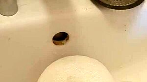 Who knew cleaning this cup would get so filthy?