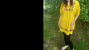 Hippy Chick Chloe Faye Sucks Black Cock Deep