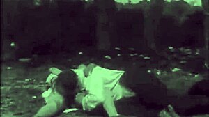 Two centuries of hairy beaver blowjobs in vintage retro porn