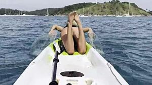 i'm naughty monika fox fingering myself to squirt on sea kayak