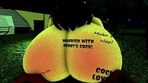 tired girl wakes to my cock slamming her tight pussy outdoors