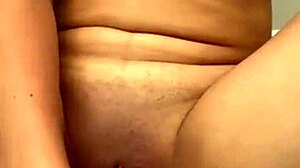 colombian college girl masturbates with arm-sized dildo