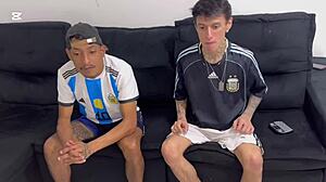 i couldn't hold back from my teasing gay friend's tight ass anymore