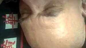 amateur senior couple swaps licks in steamy 69 pov pose