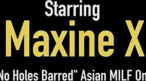 Mature Dick Drainer MAXINE X Offers Her TIGHT ASSHOLE to BIG BLACK COCK for Hardcore Pounding