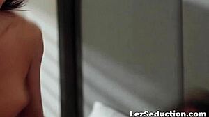 Cassie Seduces Milana During Steamy Housework