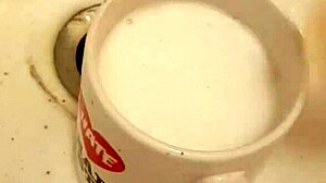 Who knew cleaning this cup would get so filthy?