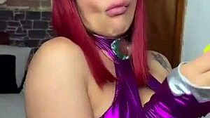 mi madrastra culona como starfire me ruega que la folle duro por halloween