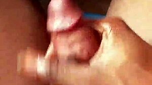 I'm stroking my big black monster cock for you