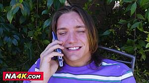 Aubry Babcock Bent Over Bubble Butt Doggystyle Deepthroat Fucked Bathroom