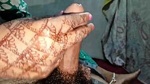 indian bhabhi bound and bent over takes massive cock deep in hardcore doggystyle assfucking with hindi moans