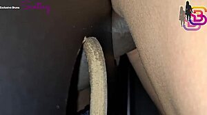 Wife Claims Stranger's Cock Measures 25cm Through Gloryhole