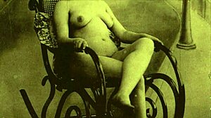 Two centuries of hairy beaver blowjobs in vintage retro porn