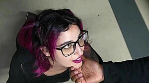 Chilean slut's fat ass pounded rough anal in public lot