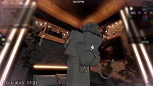 After playing around i finally get close to this hot demon girl part 3