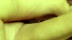 wow flat-chested cougar wife handjob blowjob explosion!