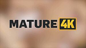 Mature blonde nurse fucks patient with tight pussy and blowjob